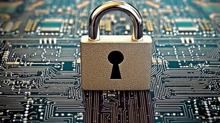 Digital Security Lock Protecting Data and Systems in the Modern Technological Landscape