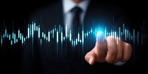 Innovative data visualization techniques business meeting digital illustration modern office close-up technology insights