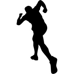 Running sport silhouette illustration art