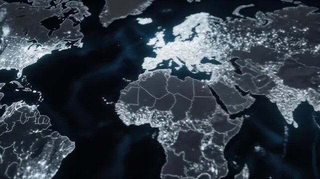 Global Connectivity and Urban Illumination: A High-Definition Render of the World at Night