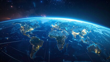 Earth from Space - A Stunning View of Our Planet.