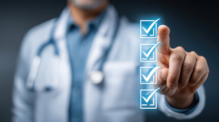 Human finger selecting a glowing digital house icon on a dark keyboard, symbolizing smart home technology, online property search, and modern real 