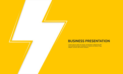 Creative Speed and Energy Concept Cover Template for Modern Business Design. Business presentation, Banner and Report. Vector illustration.