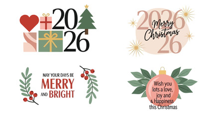 Christmas Season Greetings for 2026 Festive Designs and Holiday Wishes © Budi