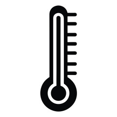 thermometer vector icon