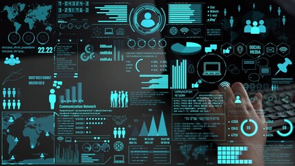 Connection network visualization showing global connection, network communication, digital connection analytic. Connect networks tool support real-time insight and improve connection system. Thunk