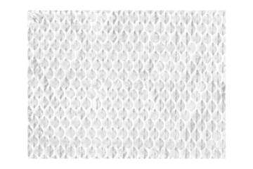 White bubble wrap pattern texture background