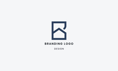 Modern and unique letter B initials logo design. Use for business and branding Logos