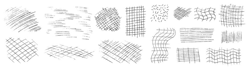 Playful crayon strokes with a soft hand texture form a kid-style check mood on a loose grid, mixing doodle charm and bright crayon energy in a fun kid check grid.