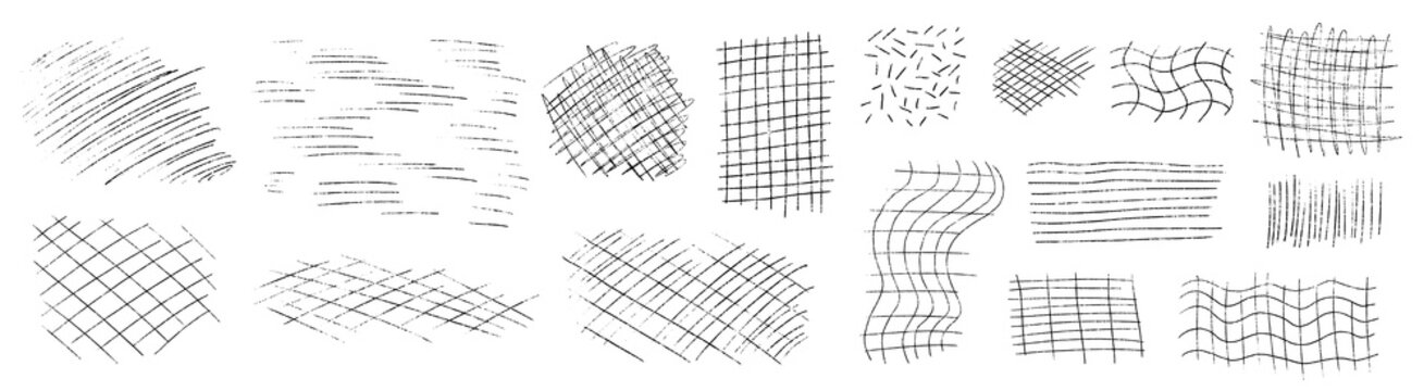 Playful crayon strokes with a soft hand texture form a kid-style check mood on a loose grid, mixing doodle charm and bright crayon energy in a fun kid check grid.