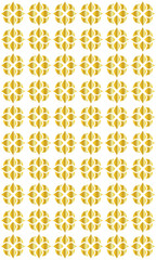 gold abstract pattern with seamless repetition on a vertical transparent background
