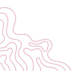 Topographic Abstract Corner