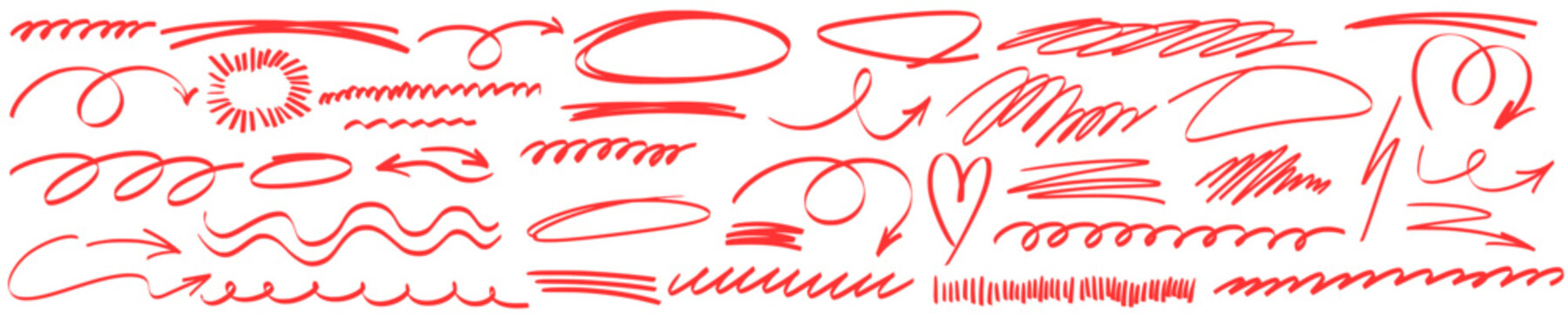 Minimal underline marks with airy highlight strokes create marker-style texture and clean line flow, enhancing underline structure with soft highlight accents.