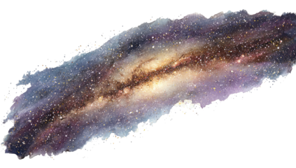 Swirling stardust, cosmic nebula in dark space