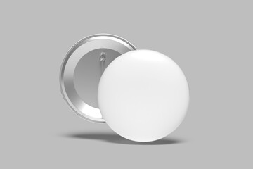 Pin Blank Mockup Design Modern