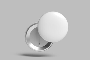 Pin Blank Mockup Design Modern