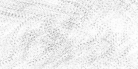 Dirty or dust film grain speck grit grunge White black dust overlay grunge texture with distressed grain noise effect Vector grunge plastisol texture.