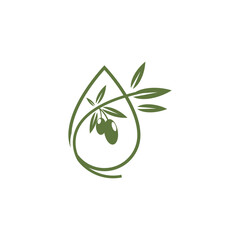Olive logo and symbol vector