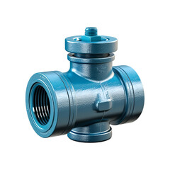 Check valve, isolated on transparent background