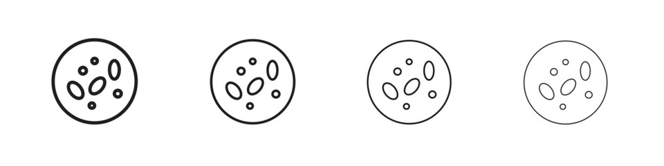 Human cells icon. Simple graphic element set