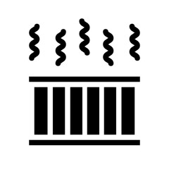 hydrotherapy method glyph icon vector