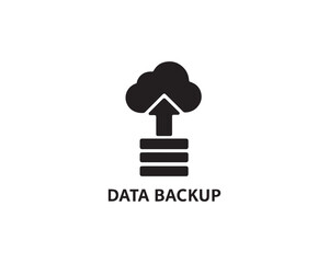 Data Backup icon vector design illustration
