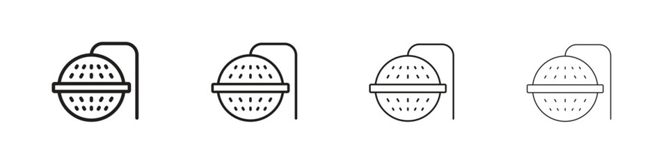 Tea infuser icon. Simple graphic element set