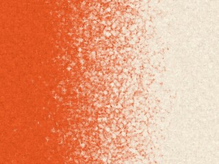 Gradient background with orange fading to off-white, textured effect.