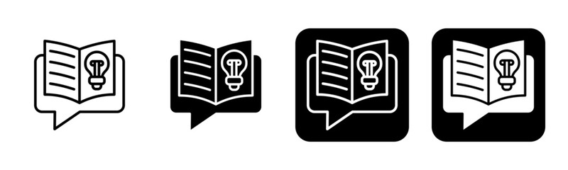 Reinforcement Icon Line and Black Fill Style Collection