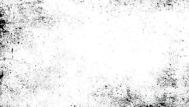 Gritty distressed grunge overlay texture with speckles and scratches effect isolated on transparent background, Vector, illustration