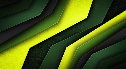 Sophisticated tech inspired background with layered geometric shapes