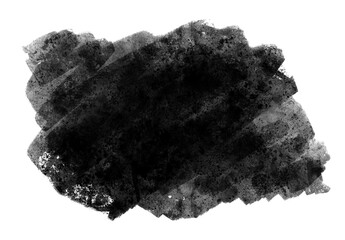 にじみのある筆素材