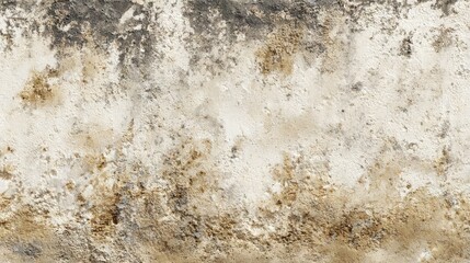 Aged grunge wall with peeling paint cracked plaster and subtle mold stains textured urban background for decay themed design and moody industrial interiors