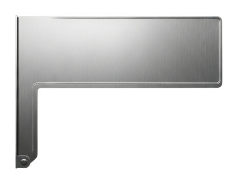 Metal scraper tool for precision work workshop product isolated on transparent background