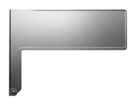 Metal scraper tool for precision work workshop product isolated on transparent background