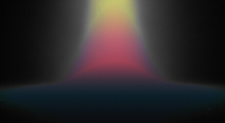 Mysterious Spotlight Beam of Light on Dark Stage | Abstract Background for Presentations, Performances, and Event Design