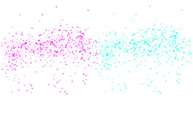 Pink Blue Particles soft color clouds on white background PNG