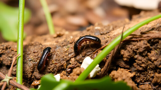 earwigs eating