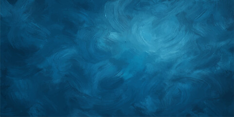 Dark blue abstract background of night sky and clouds with a hint of light and mist for texture