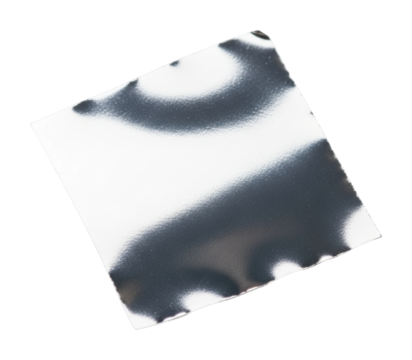 Metallic pattern design minimalist isolated on transparent background