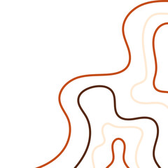 Topographic Abstract Corner