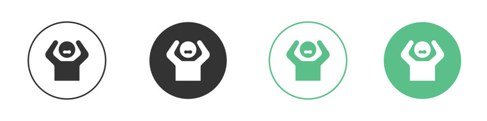 Angry human icon for web design, templates, infographics and more
