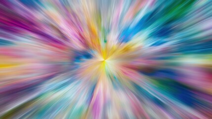 Obraz premium ashram. A single sharply defined pixel at the center of a softly blurred digital background. product launch decks, UI/UX mockups, designed for data visualization dashboards and holographic UIs.