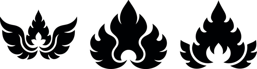 Elegant golden geometric pattern design