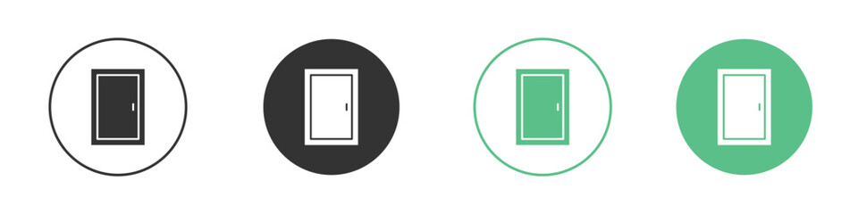 Door icon for web design, templates, infographics and more