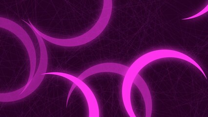 Deep Purple Watercolor Abstract Background with Artistic Circular Flow.