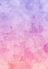 Fototapeta premium Gentle gradient of purple and pink petals for dreamy backgrounds