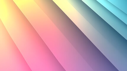 Fototapeta premium Colorful geometric patterns create a vibrant background with smooth gradients and dynamic lines