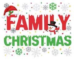 Illustrations of Christmas cartoons during the festive season