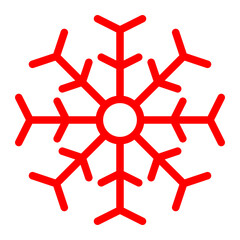 Fototapeta premium snowflake icon